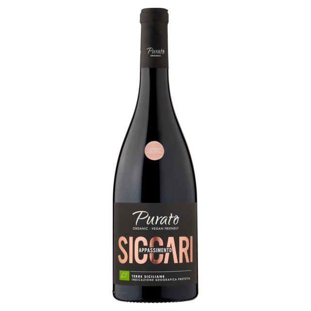 Purato Organic Siccari Appassimento Sicily   75cl