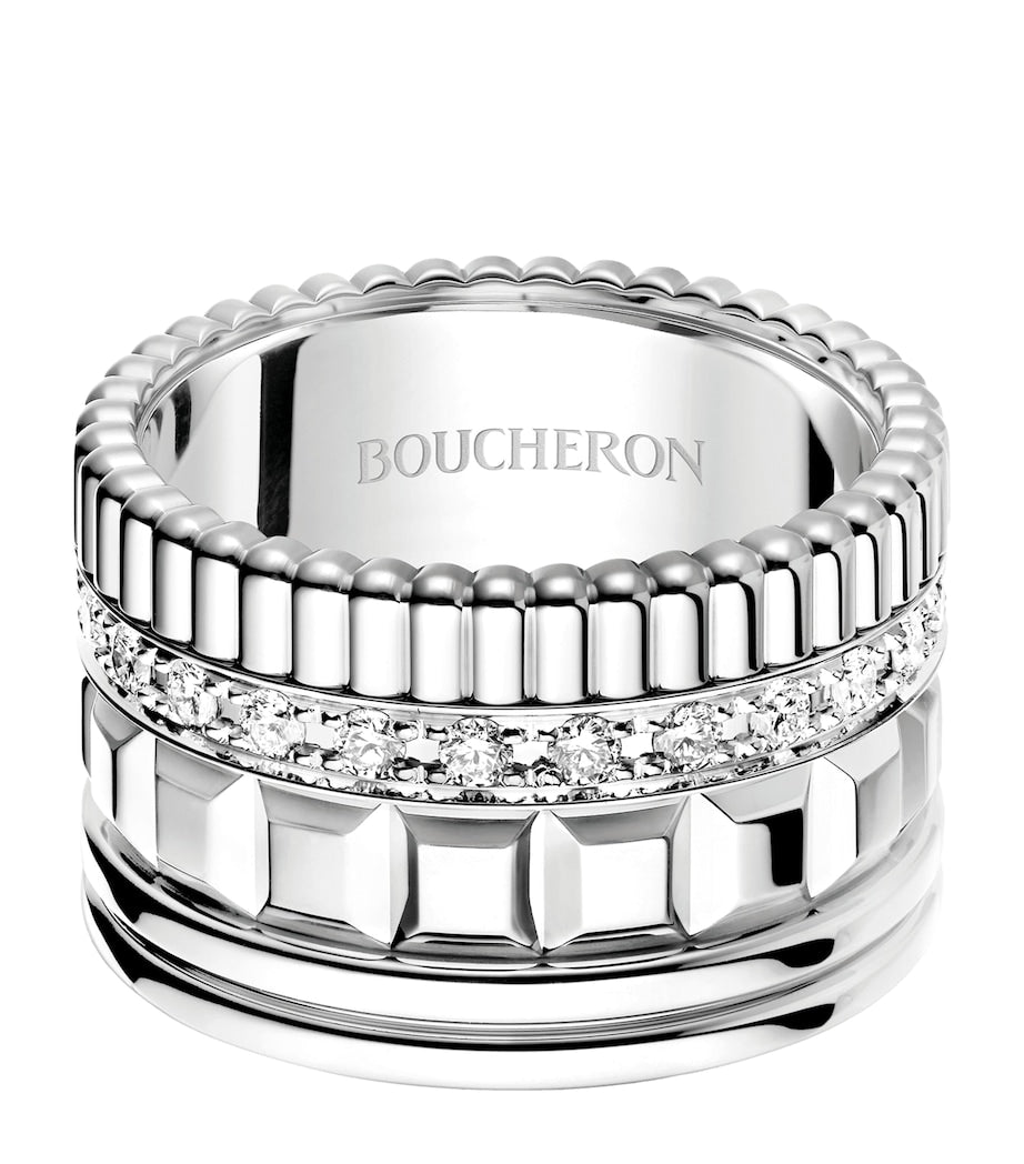 Boucheron Quatre Radiant large ring, imported from the UK