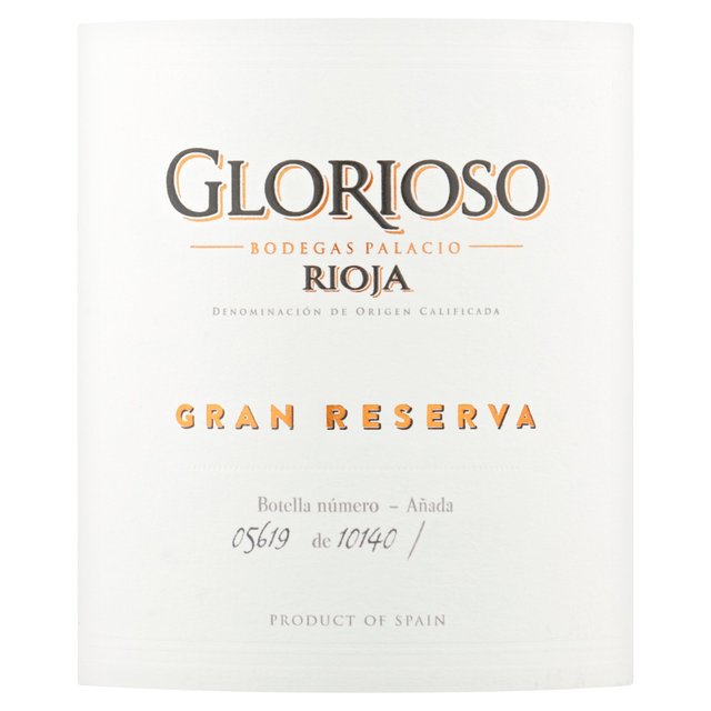 Bodegas Palacio Glorioso Gran Reserva   75cl