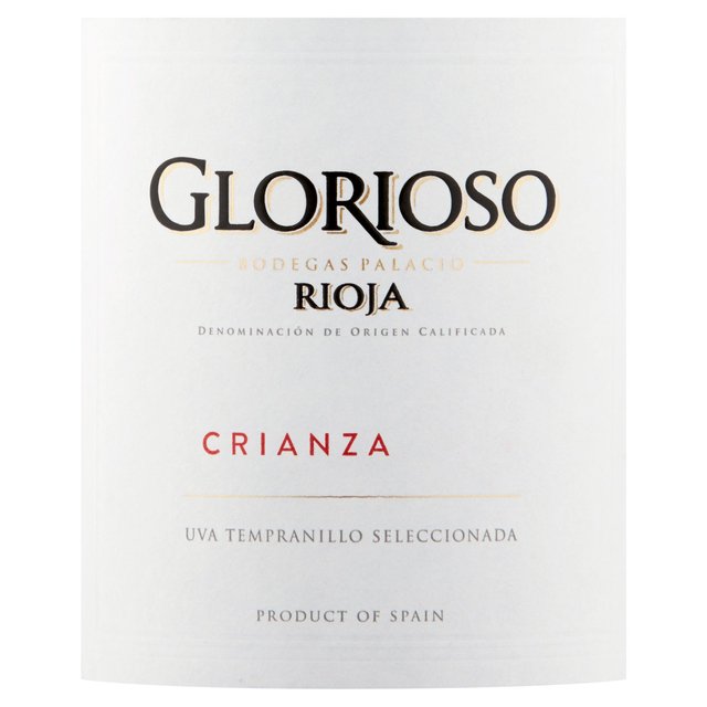 Bodegas Palacio Glorioso Crianza   75cl GOODS M&S   