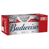 Budweiser Lager Beer Cans   10 x 440ml GOODS M&S   