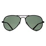 Ray-Ban Aviator Max black green sunglasses, imported from the UK