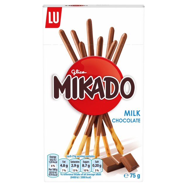 Mikado Milk Chocolate Biscuits   75g