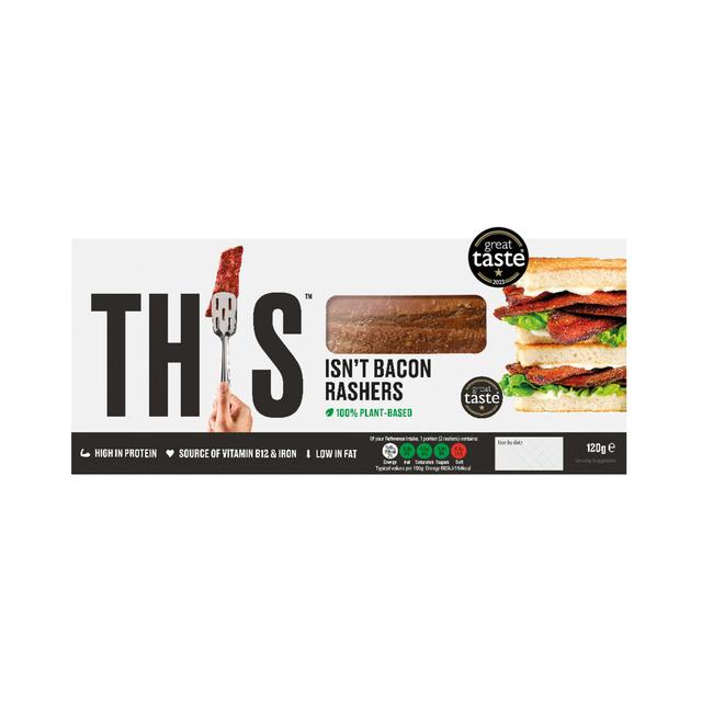 THIS Isn't Bacon Plant-Based Rashers   120g GOODS M&S   