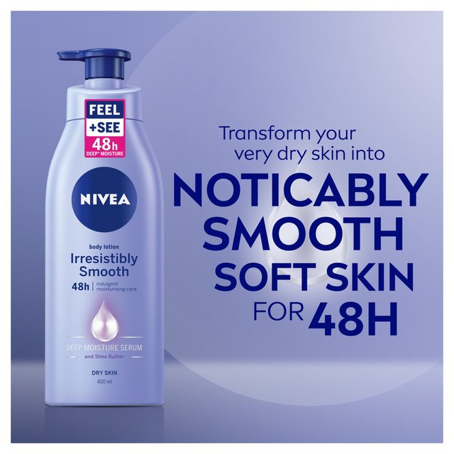 NIVEA Body Lotion for Dry Skin Irresistibly Smooth   400ml GOODS M&S   