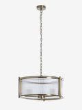 Plafonnier chandelier à 3 lumières Hertford en laiton (marque britannique)