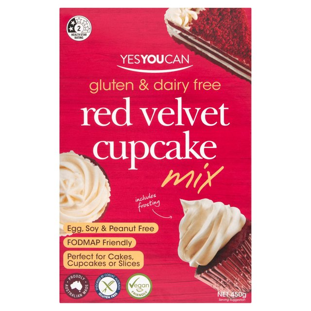 YesYouCan Red Velvet Cupcake Mix   450g GOODS M&S   