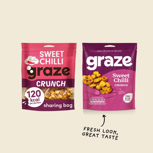 Graze Vegan Sweet Chilli Mixed Sharing Snacks   100g GOODS M&S   