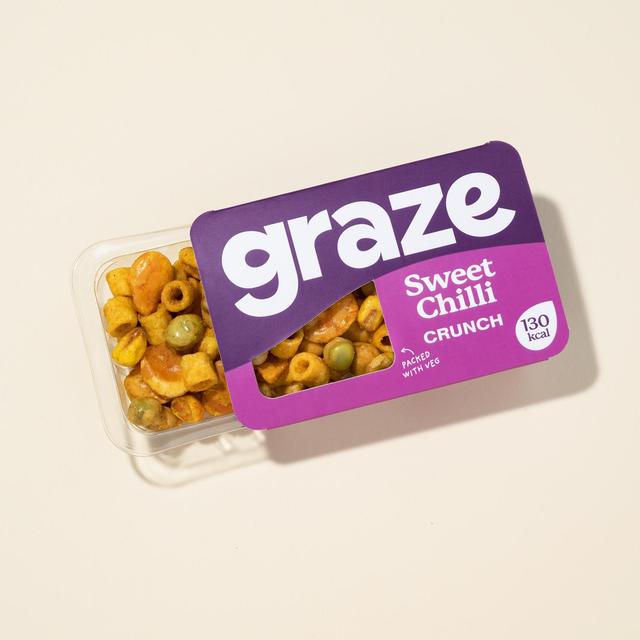 Graze Vegan Sweet Chilli Crunchy Mixed Snacks   28g GOODS M&S   