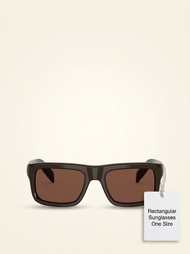 Prada PR D11S square-frame acetate sunglasses (British brand)