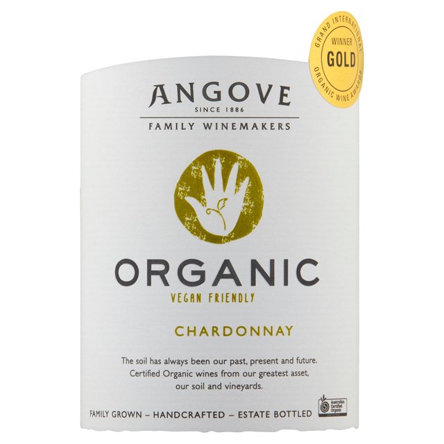 Angove Organic Chardonnay   75cl