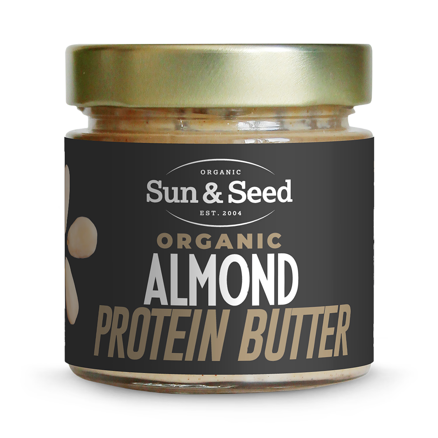 Sun & Seed organic almond protein butter 200g, imported from the UK