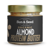 Sun & Seed organic almond protein butter 200g, imported from the UK