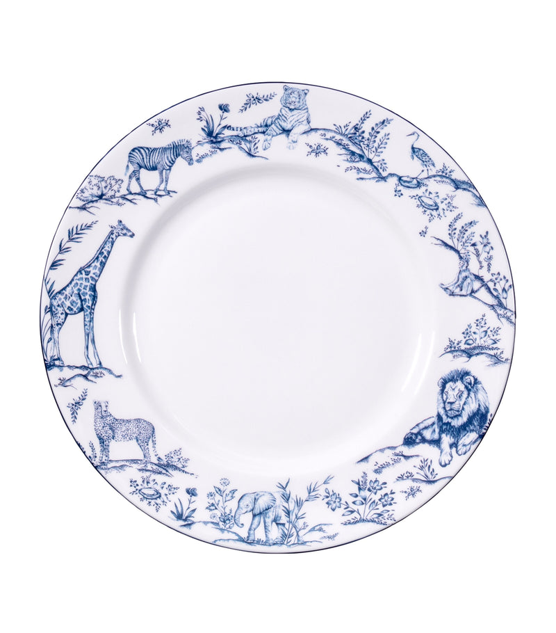 Halcyon Days Nina Campbell Serengeti plate 20cm, UK version