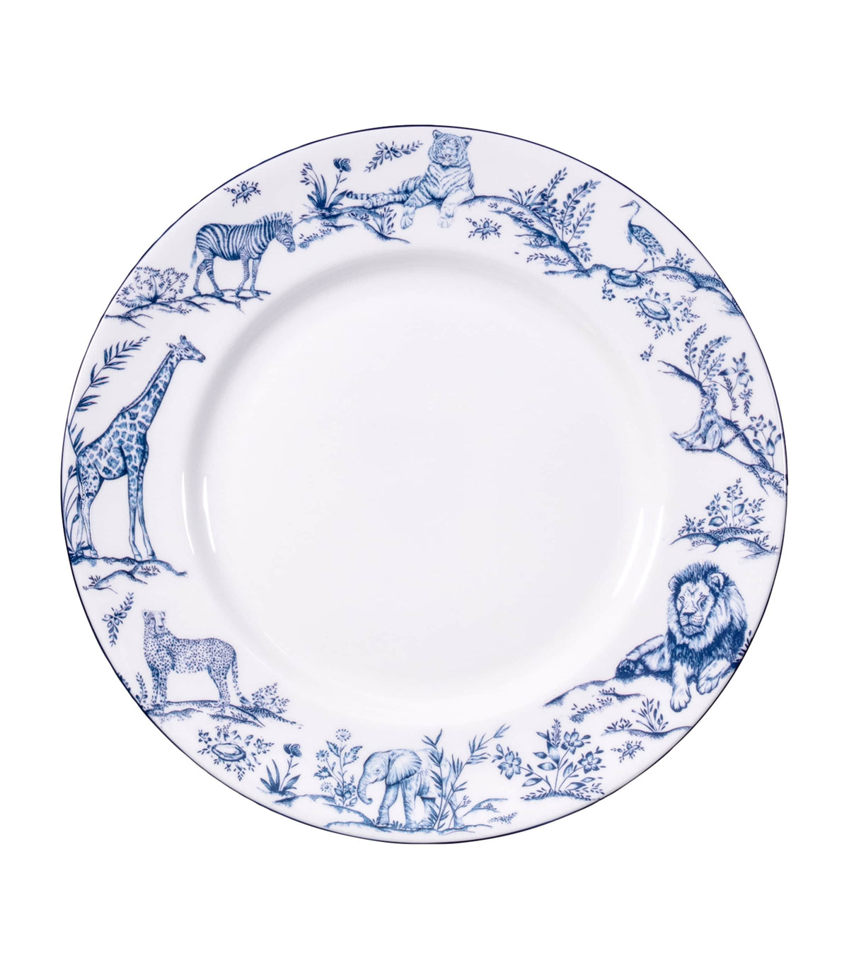 Halcyon Days Nina Campbell Serengeti plate 20cm, UK version