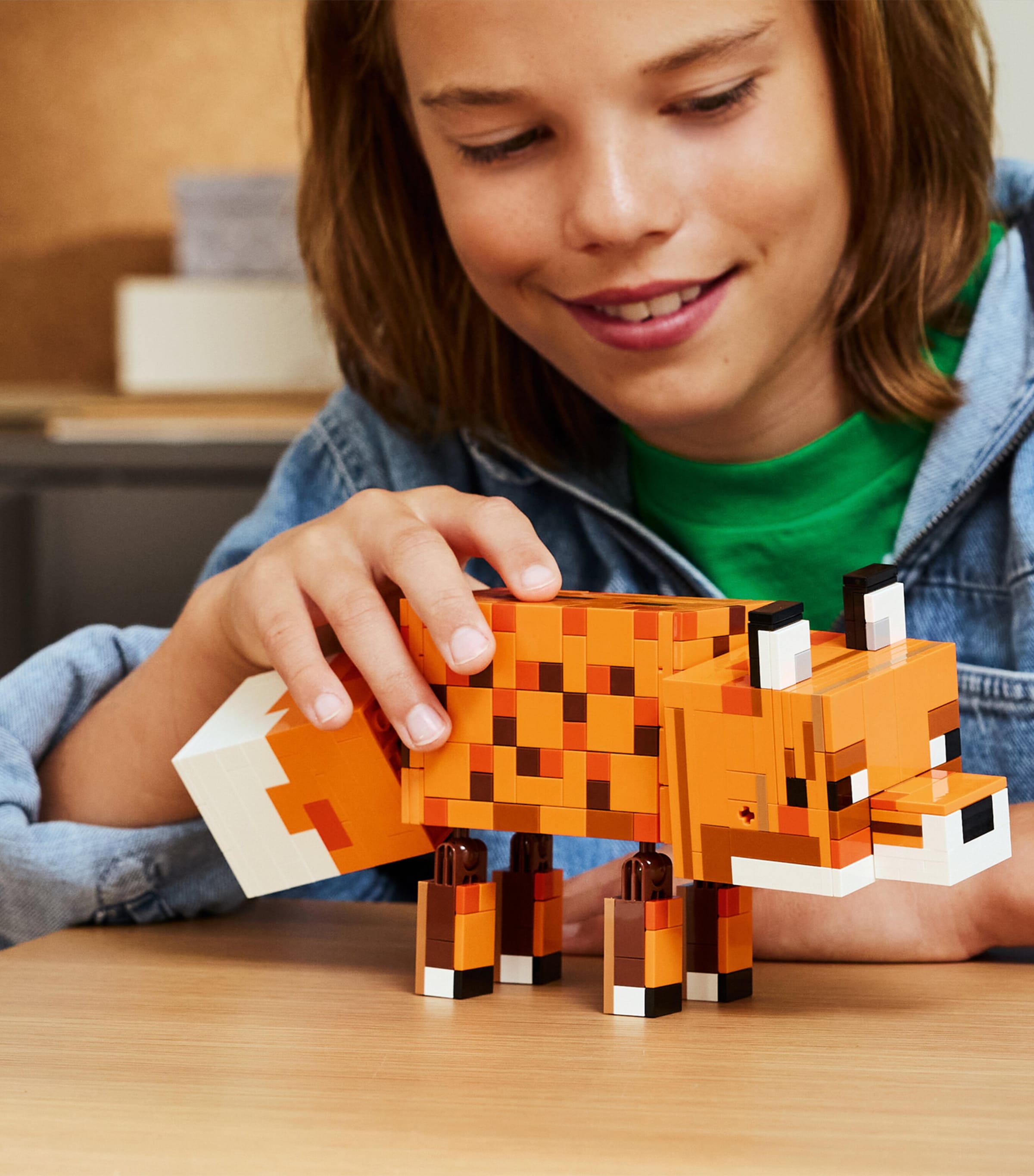Lego Minecraft The Fox toy, UK version