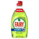 Fairy Antibacterial Lime & Lemongrass Washing Up Liquid 383ml GOODS Sainsburys   