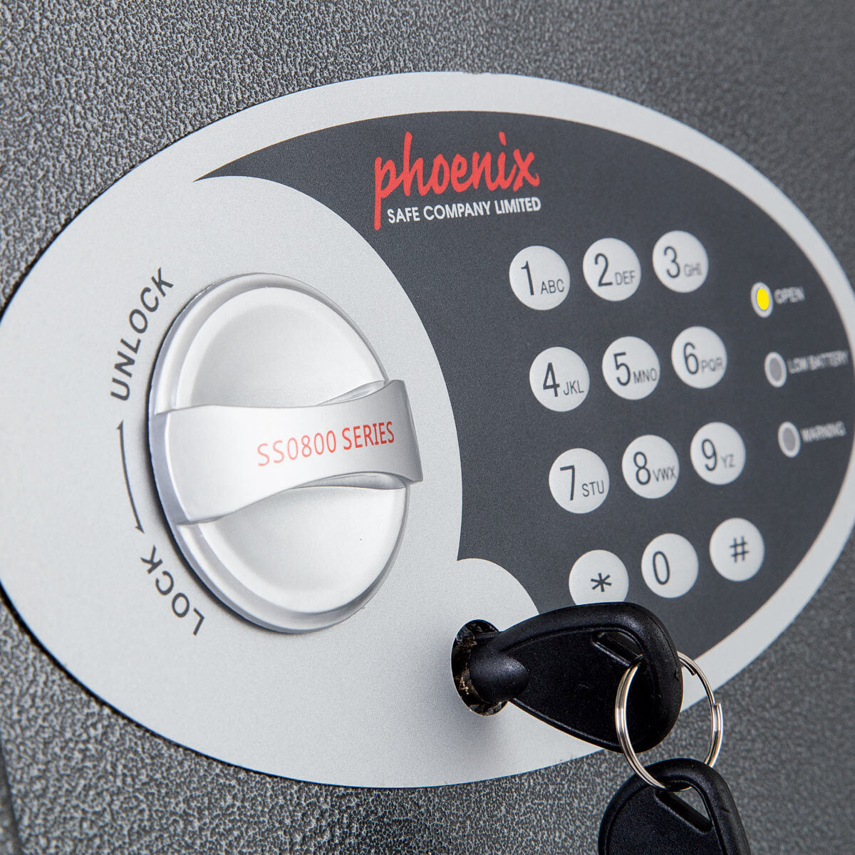 Phoenix 51L Vela security safe with electronic lock - British product