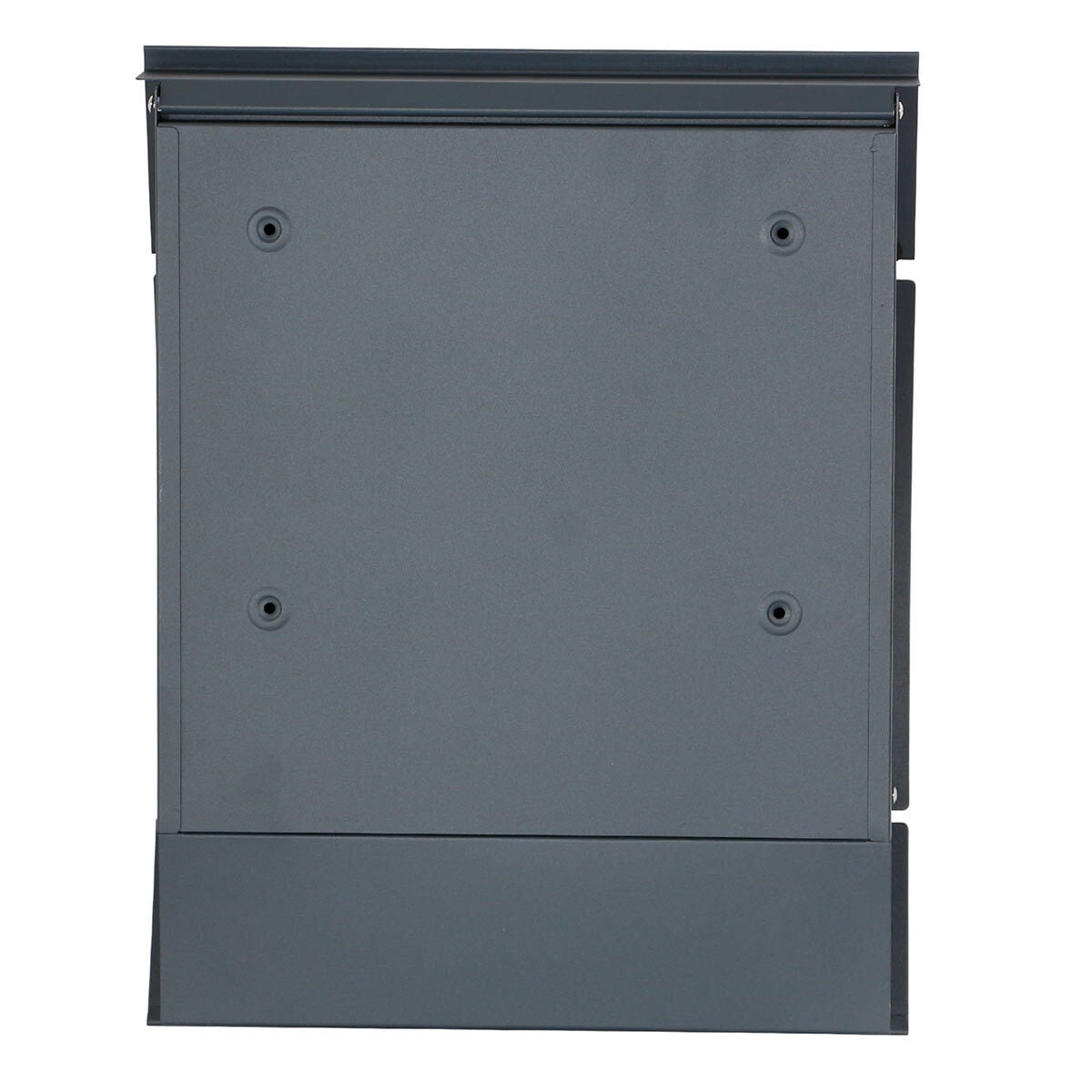 Phoenix Estilo front loading letter box graphite grey (British brand)