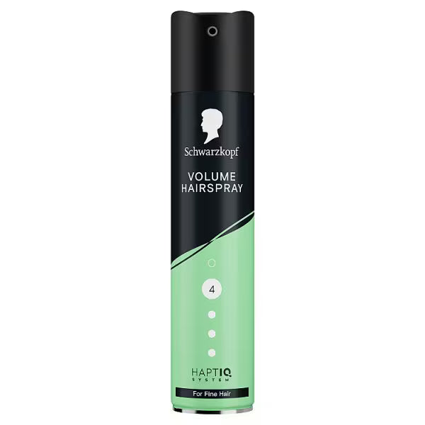 Schwarzkopf Volume Hairspray Fine Hair 250ml (British brand)