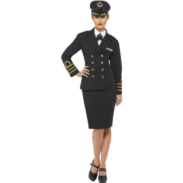 Smiffys Navy Officer Costume female - British product