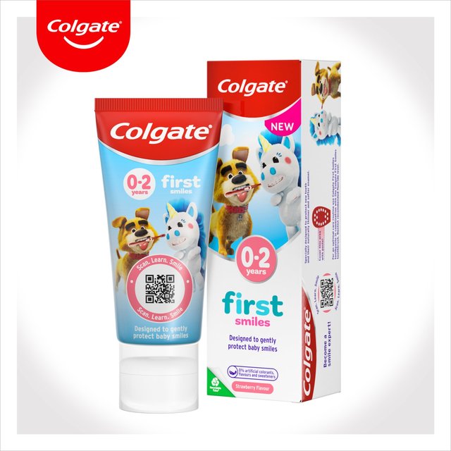 Colgate Kids Mild Fruit Baby Toothpaste 0-2 years   50ml