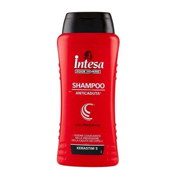 Intesa Pour Homme Anti-Hair Fall Shampoo with Keratin 300ml, imported from the UK