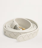 Bottega Veneta lambskin thin watch belt gold buckle - British product