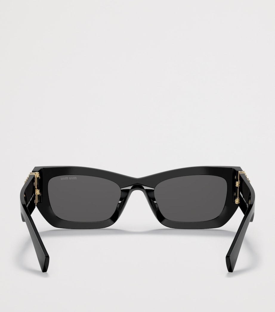 Miu Miu Runway rectangle sunglasses, UK version