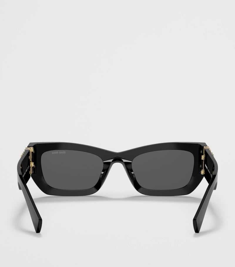 Miu Miu Runway rectangle sunglasses, UK version