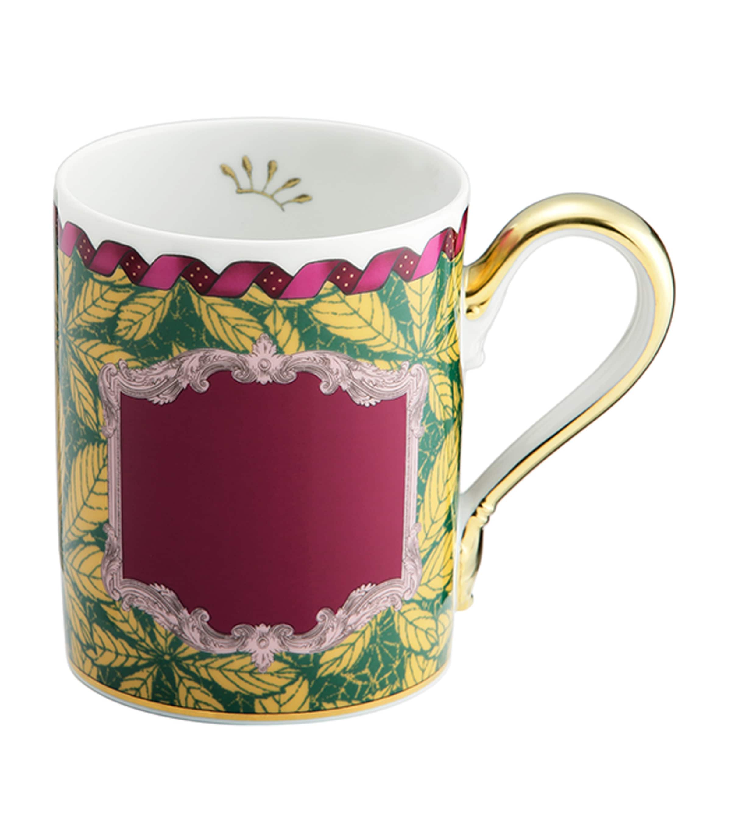 GINORI 1735 Totem Monkey porcelain mug, UK version