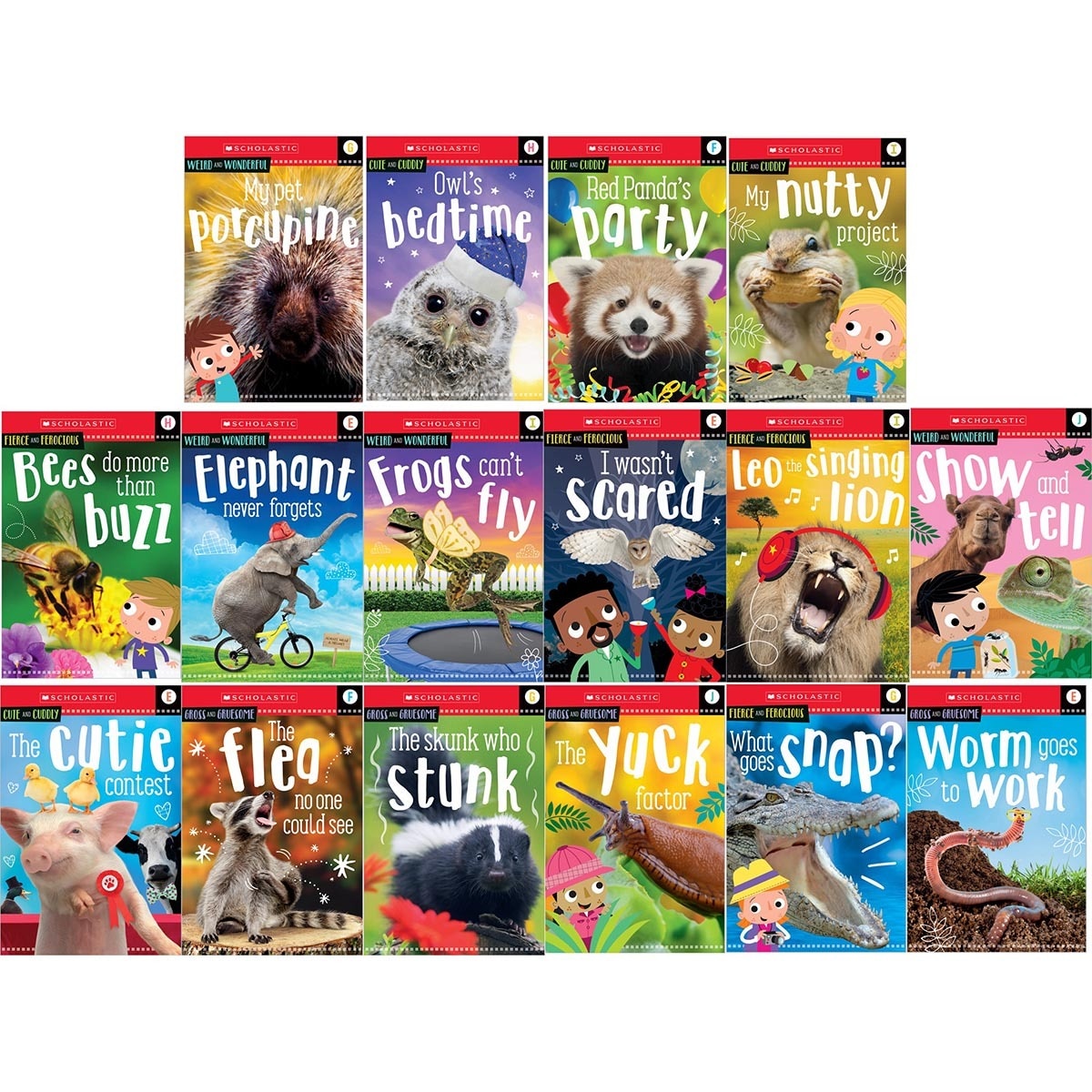 Scholastic 16 readers box set Year 1 Year 2, UK version