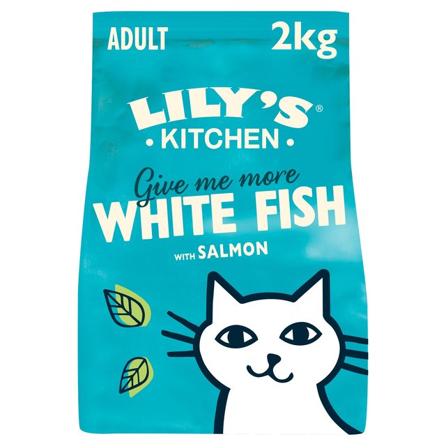 Lily's Kitchen Cat Fisherman's Feast White Fish with Salmon Dry Food   2kg