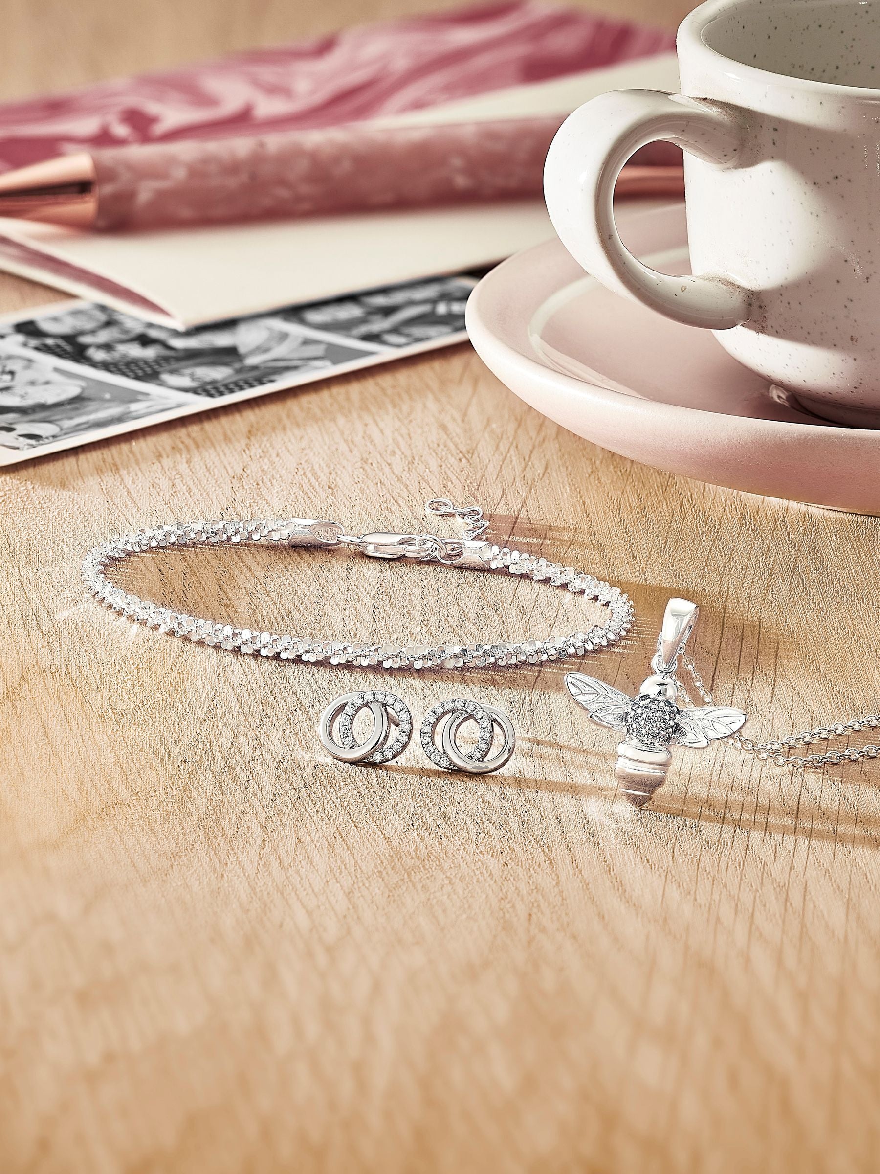 Silver Sparkle Bracelet