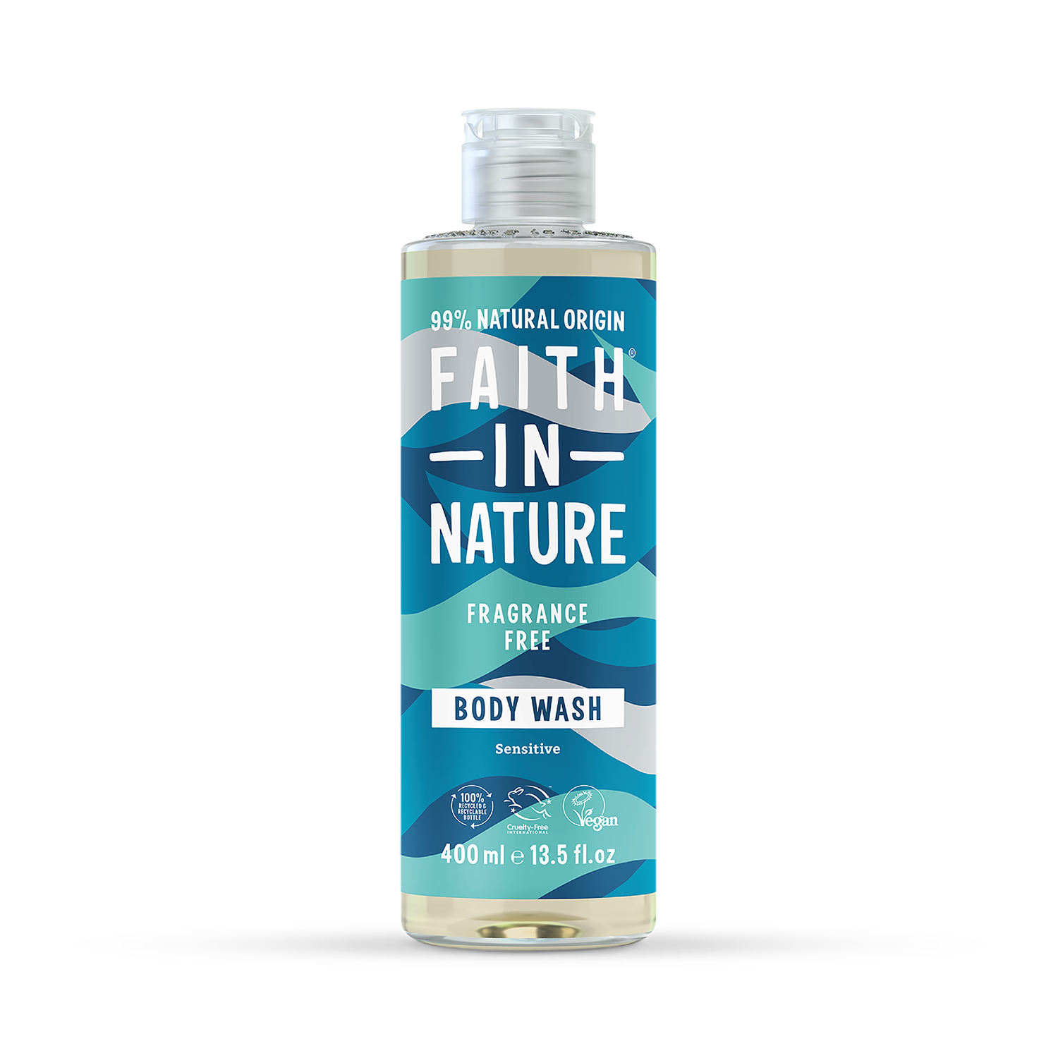 Faith in Nature Fragrance Free Body Wash 400ml