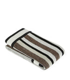Missoni Home cotton guest towel with striped design 40cm x 70cm, imported from the UK