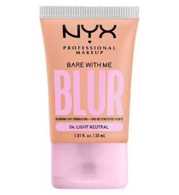 NYX Professional Makeup Bare With Me Blur Tint Foundation GOODS Boots light neutral  