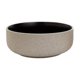 Habitat Matte Raw Edge Cereal Bowl Black GOODS Sainsburys   