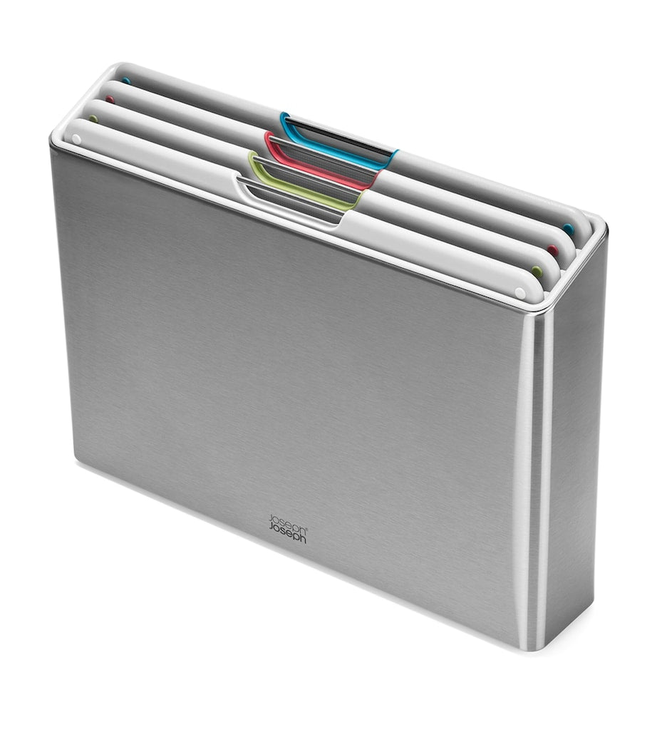 Joseph Joseph Folio Steel 4-piece chopping board set, UK version