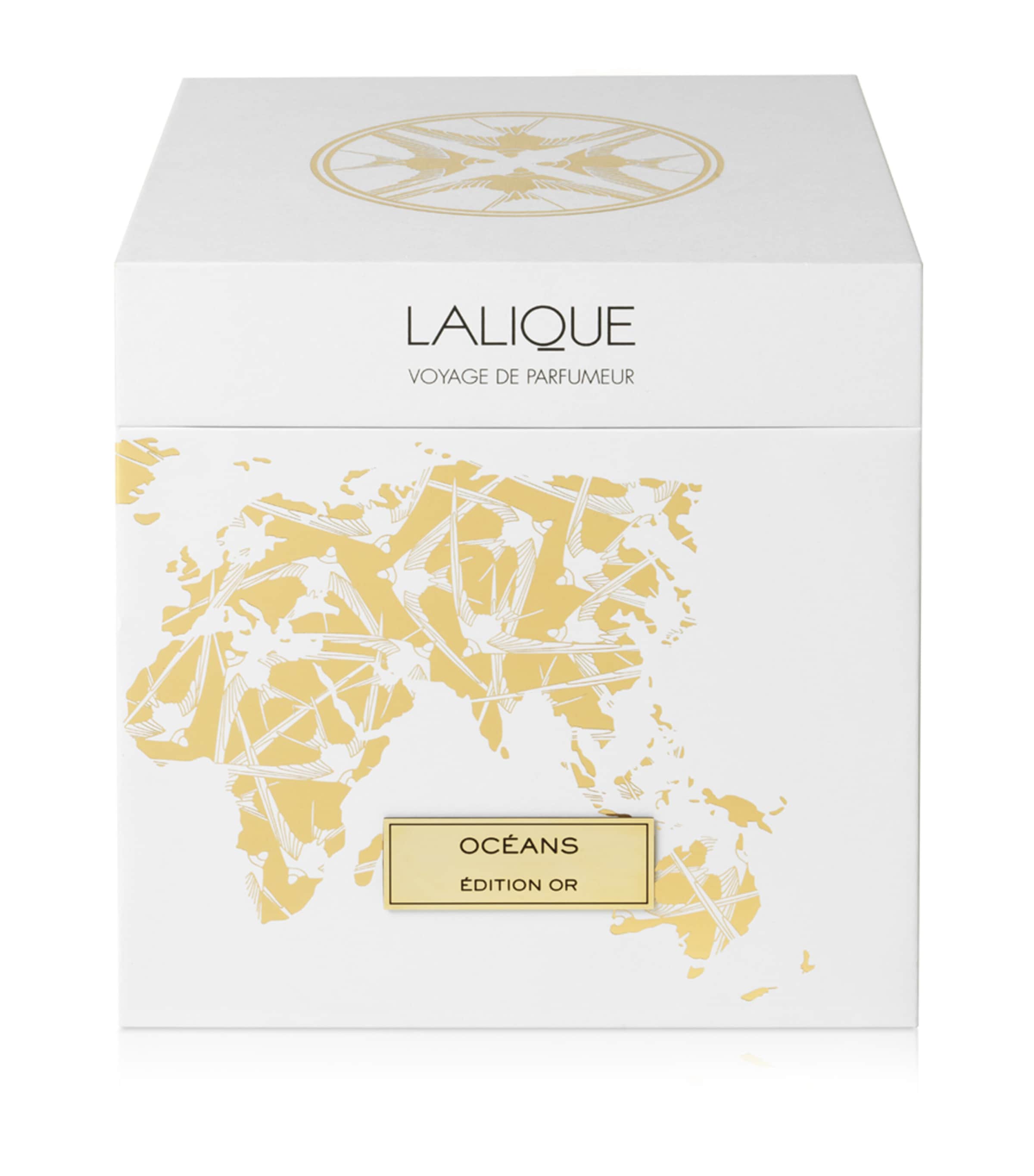 Lalique Oceans scented candle Gold Edition 750g, UK version