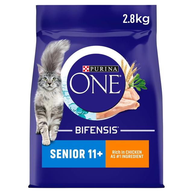 Purina ONE Senior 11+ Cat Chicken & Wholegrain   2.8kg GOODS M&S   