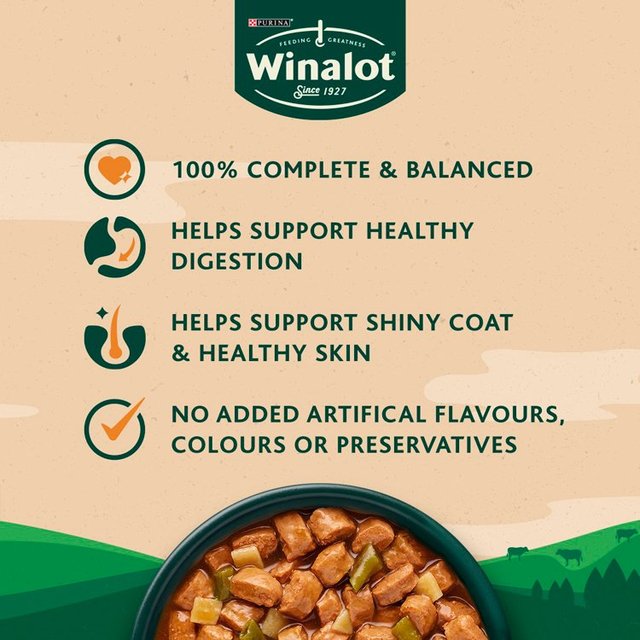 Winalot Sunday Dinner Mixed in Gravy Wet Dog Food    12 x 100g GOODS M&S   