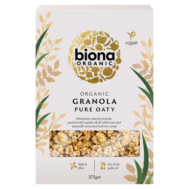 Biona Organic Pure Oaty Granola   375g GOODS M&S   