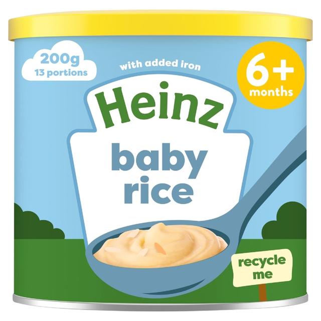 Heinz Baby Rice Porridge Baby Food 6+ Months   200g GOODS M&S   