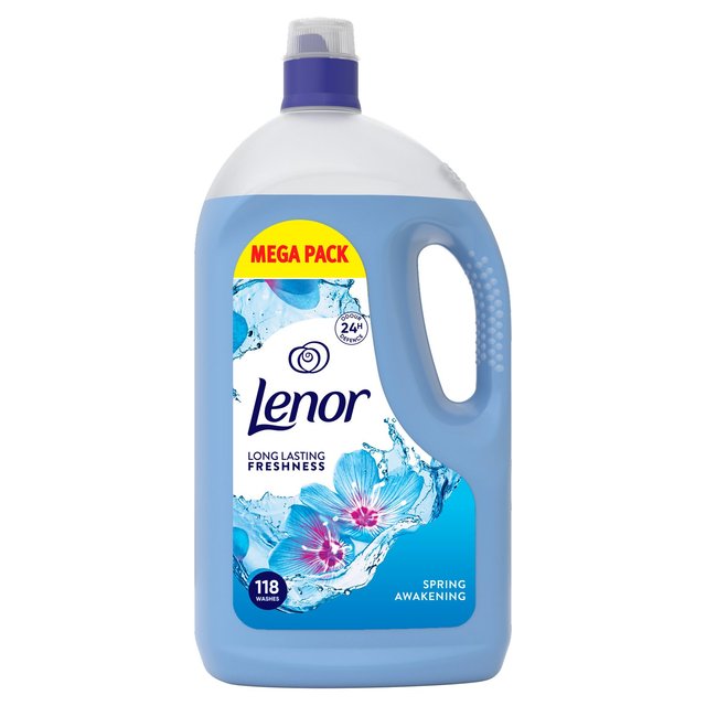 Lenor Fabric Conditioner Spring Awakening 118 Washes   3.92L GOODS M&S   