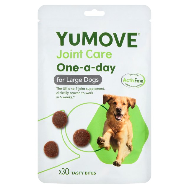 Yumove Chewies One a Day Dog Joint Supplement Large Dog   30 per pack GOODS M&S   