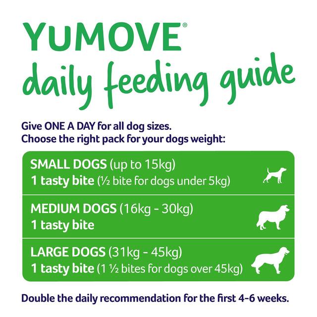 Yumove Chewies One a Day Dog Joint Supplement Large Dog   30 per pack GOODS M&S   