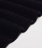 Max Mara wool fringed logo scarf, UK version