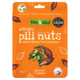 Raw & Wild Activated Pili Nuts Turmeric & Ginger Organic   70g GOODS M&S   