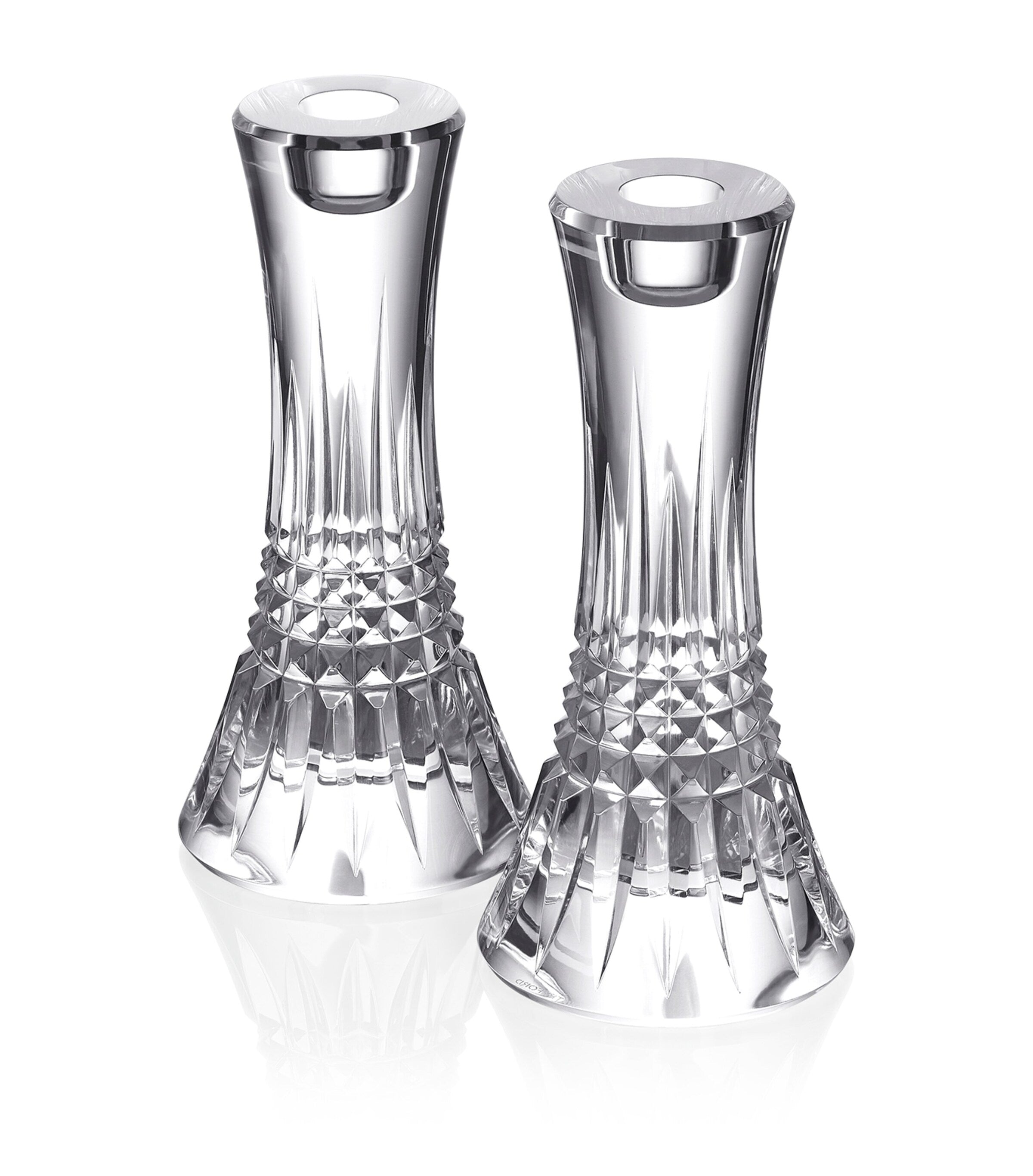 Waterford Lismore Diamond candlestick 17cm (British brand)